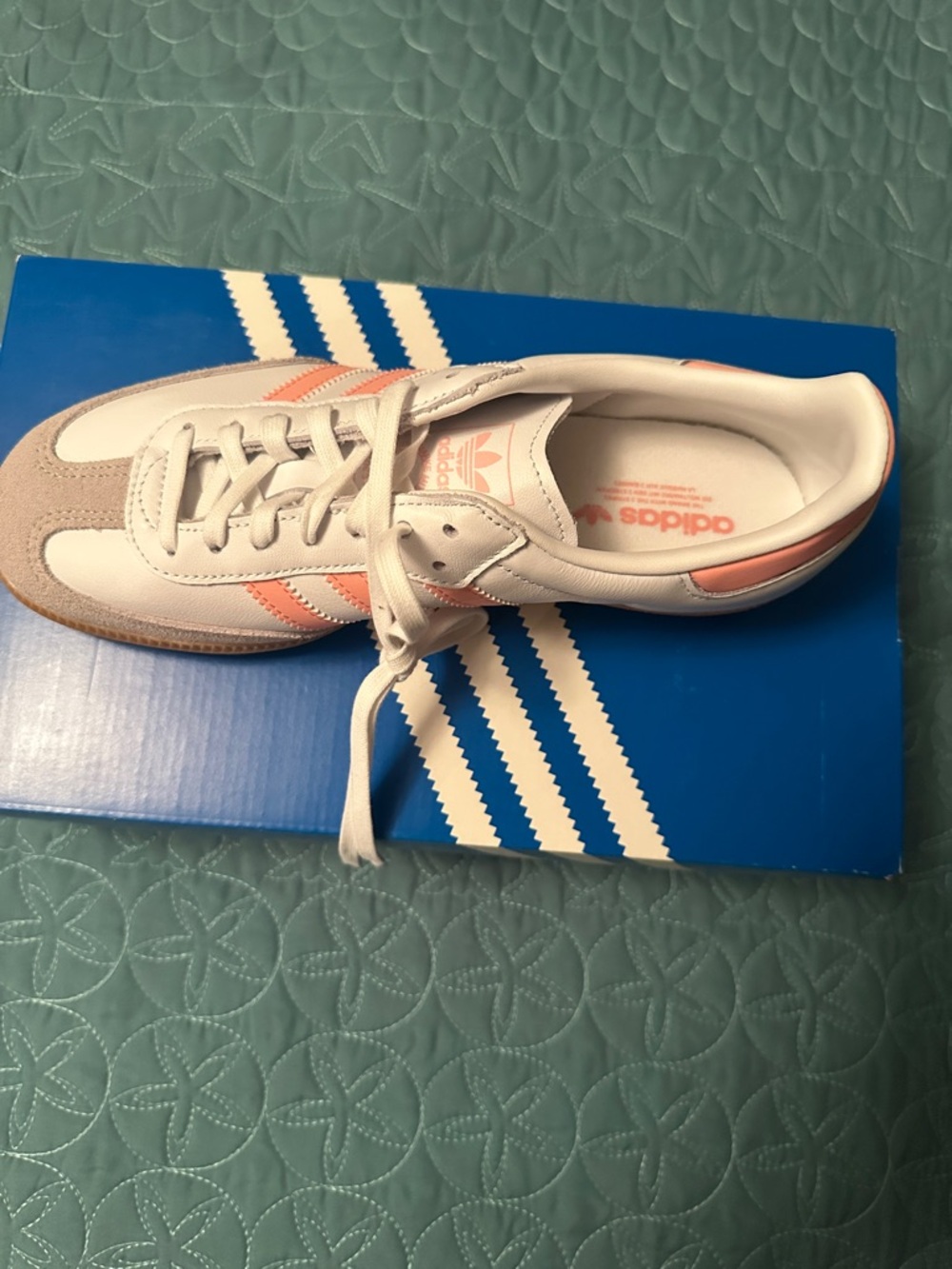 BNIB- adidas Samba OG Semi Pink GS Sneakers - Picture 2 of 4